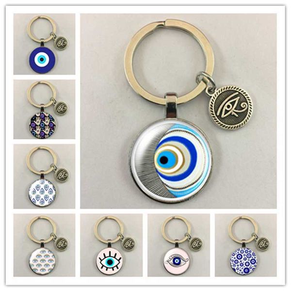 keychains beauty blue evil eye religious p o round glass cabochon keychain bag car keyring charm gift, Silver
keychains beauty blue evil eye religious p o round glass cabochon keychain bag car keyring charm gift, Silver