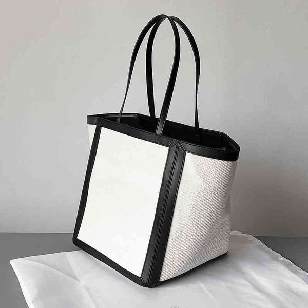 tote bags women handbag shoulder bags canvas leather stitching designer crossbody female bucket 220302
tote bags women handbag shoulder bags canvas leather stitching designer crossbody female bucket 220302