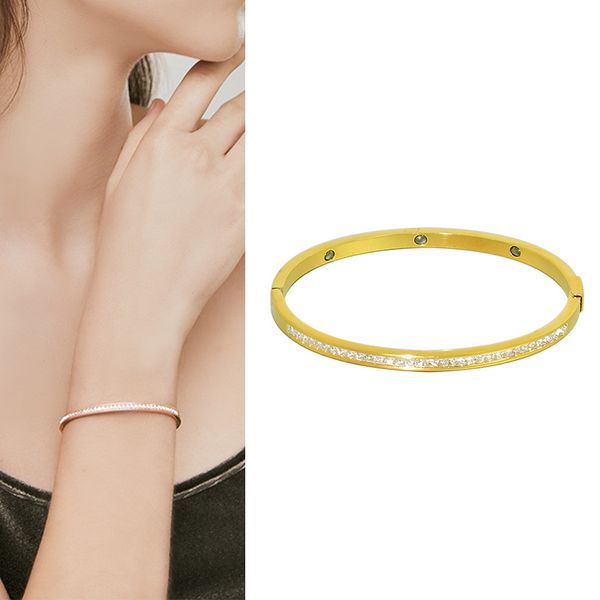 stainless steel bracelets for women men luxury jewelry brand designer bangles 3 colors fashion gift lover wholesale designer custom, Golden;silver
stainless steel bracelets for women men luxury jewelry brand designer bangles 3 colors fashion gift lover wholesale designer custom, Golden;silver