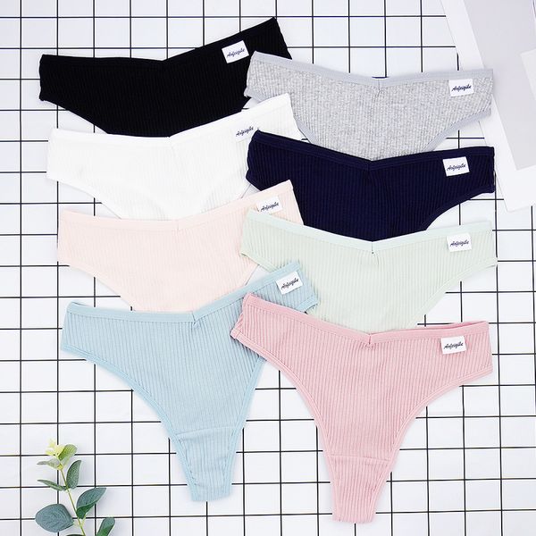 underwear panties ladies low cut thong cotton g string women sport tanga thread breathable shorts 3pcs/lots 220511, Black;pink
underwear panties ladies low cut thong cotton g string women sport tanga thread breathable shorts 3pcs/lots 220511, Black;pink