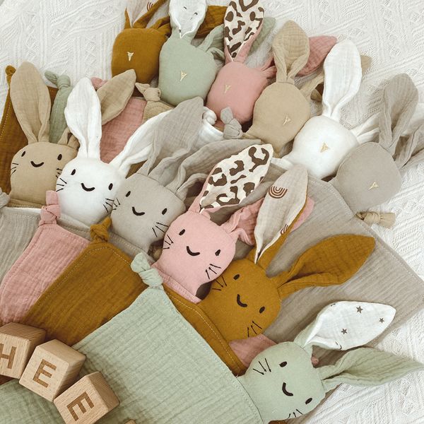bibs and burp cloths soft cotton muslin baby bib stuffed rabbit doll newborn appease towel security blanket baby sleeping cuddling facecloth
bibs and burp cloths soft cotton muslin baby bib stuffed rabbit doll newborn appease towel security blanket baby sleeping cuddling facecloth
