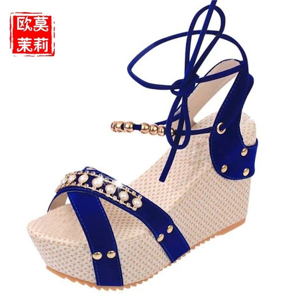 size 3539 fashion summer leather gladiator women sandals high heel string bead shoes wedges lace up black sweet open toe h225 210226
size 3539 fashion summer leather gladiator women sandals high heel string bead shoes wedges lace up black sweet open toe h225 210226
