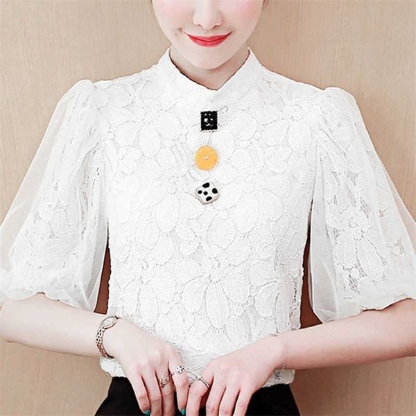 blusas mujer de moda blouse women summer short sleeve white blouse shirt women lace blouse women shirts clothes d203 210602
blusas mujer de moda blouse women summer short sleeve white blouse shirt women lace blouse women shirts clothes d203 210602