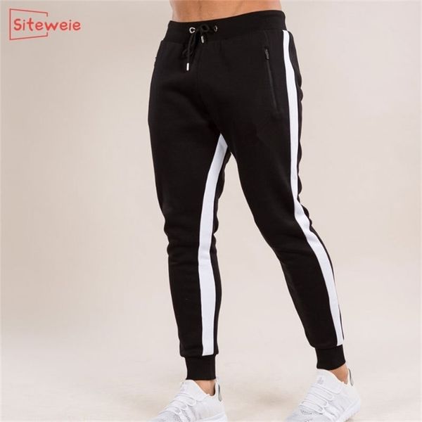 siteweie men sweatpants fitness outdoor runing trousers fashion casual male cotton sports joggers gym training pants lj201221, Black
siteweie men sweatpants fitness outdoor runing trousers fashion casual male cotton sports joggers gym training pants lj201221, Black