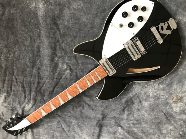 ricken semi-hollow body electric guitar fingerboard pear wood building white chrome hardware color black
ricken semi-hollow body electric guitar fingerboard pear wood building white chrome hardware color black