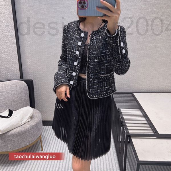 women's hoodies & sweatshirts designer bw39782 shenzhen nanyou xiaoxiangfeng plaid knitted short coat celebrities high-end tweed cardig, Black
women's hoodies & sweatshirts designer bw39782 shenzhen nanyou xiaoxiangfeng plaid knitted short coat celebrities high-end tweed cardig, Black