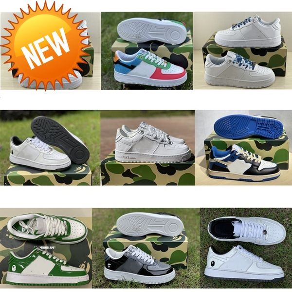 2023 boots baped men women casual shoes sneaker fashion camo black white green red orange camouflag
2023 boots baped men women casual shoes sneaker fashion camo black white green red orange camouflag