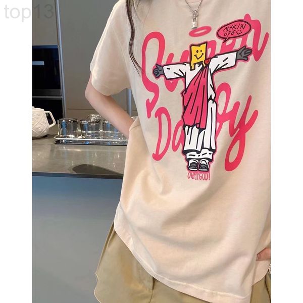 women's t-shirt designer chaopai 22 spring and summer new niche fun statue of liberty design loose versatile short sleeve t-shirt 3r0h, White
women's t-shirt designer chaopai 22 spring and summer new niche fun statue of liberty design loose versatile short sleeve t-shirt 3r0h, White