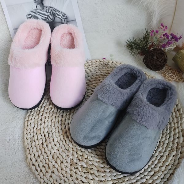 new women's slippers autumn winter indoor warm solid color plush non-slip platform slippers, Black
new women's slippers autumn winter indoor warm solid color plush non-slip platform slippers, Black