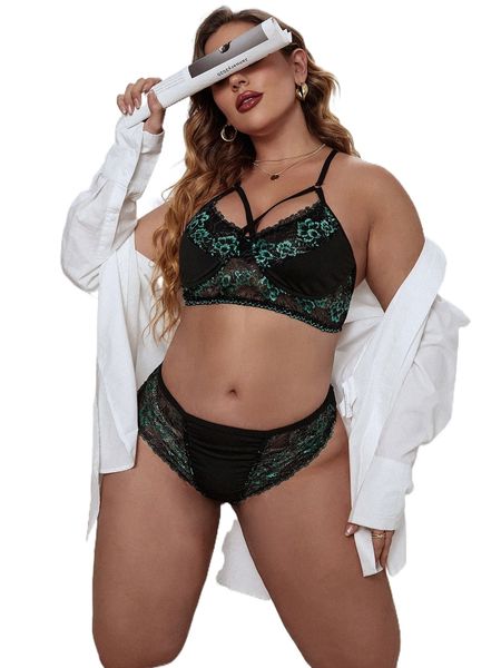 plus contrast lace harness lingerie set p4wa#, Black;white
plus contrast lace harness lingerie set p4wa#, Black;white