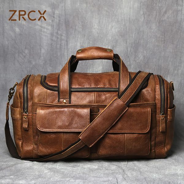 zrcx vintage men's hand luggage bag travel bag genuine leather large capacity single shoulder messenger for 14 inch laptop
zrcx vintage men's hand luggage bag travel bag genuine leather large capacity single shoulder messenger for 14 inch laptop