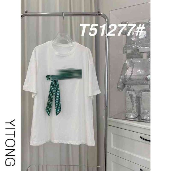 2022 brand t shirt d home 2022 spring and summer heavy industry nail bead letter bow lattice round ne h5o4, White
2022 brand t shirt d home 2022 spring and summer heavy industry nail bead letter bow lattice round ne h5o4, White