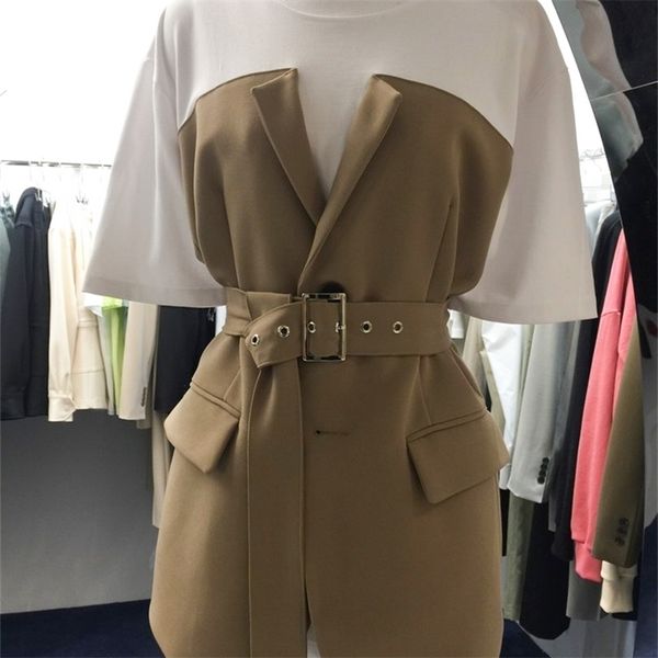 neploe t shirts women fashion patchwork o neck short sleeve female summer casual sashes slim waist ladies tees 1c118 210315, White
neploe t shirts women fashion patchwork o neck short sleeve female summer casual sashes slim waist ladies tees 1c118 210315, White