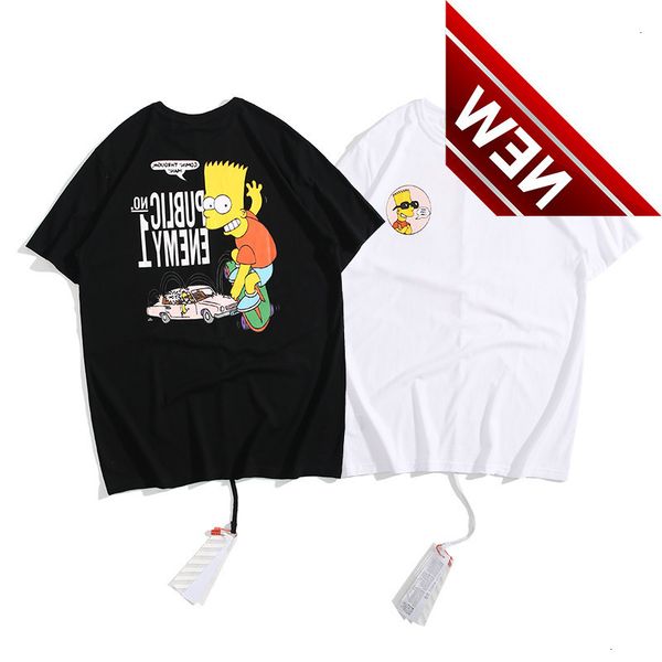 2022 summer off fashion cartoon character design casual loose short sleeve t-shirt, White;black
2022 summer off fashion cartoon character design casual loose short sleeve t-shirt, White;black