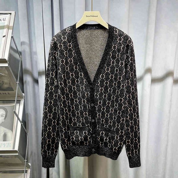 women's knits & tees letter embroidered cardigan women's 2022 spring and summer temperament aging contrast color knitted sweater, White
women's knits & tees letter embroidered cardigan women's 2022 spring and summer temperament aging contrast color knitted sweater, White