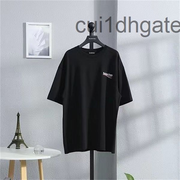 2022 designer bal t shirt correct high edition paris summer short sleeve cola wave print loose t-shirt round neck, White;black
2022 designer bal t shirt correct high edition paris summer short sleeve cola wave print loose t-shirt round neck, White;black