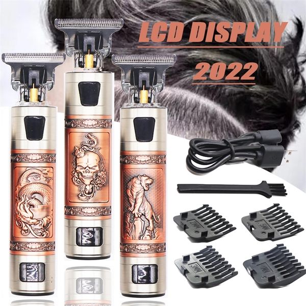 usb t9 hair clipper professional electric hair trimmer barber shaver trimmer beard 0mm men hair cutting machine for men 220420
usb t9 hair clipper professional electric hair trimmer barber shaver trimmer beard 0mm men hair cutting machine for men 220420