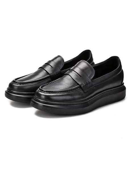 dress shoes driving shoe genuine leather casual black increase loafers slip on men's round toe handmade for men
dress shoes driving shoe genuine leather casual black increase loafers slip on men's round toe handmade for men