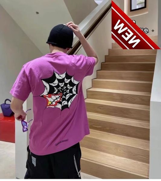 2022ss wo autumn winter ch new fashion brand crow clothing graffiti purple men's cross short sleeve, White;black
2022ss wo autumn winter ch new fashion brand crow clothing graffiti purple men's cross short sleeve, White;black