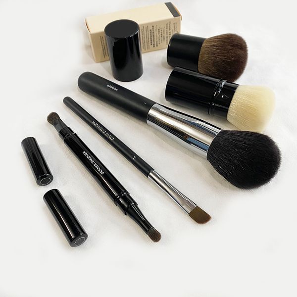 

CC Makeup Brushes Petit Pinceau Retractable Kabuki Les Pinceaux De Powder 1 Blush 4 Cream Eye Shadow 27 Dual-tip Eyeshadow Lip Brush Cosmetics Beauty Tools