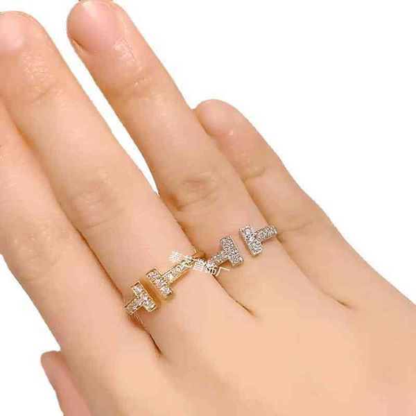 escl diamond inlaid double t opening ring women's versatile net red with diamond and no t home live broadcast jewelry, Golden;silver
escl diamond inlaid double t opening ring women's versatile net red with diamond and no t home live broadcast jewelry, Golden;silver