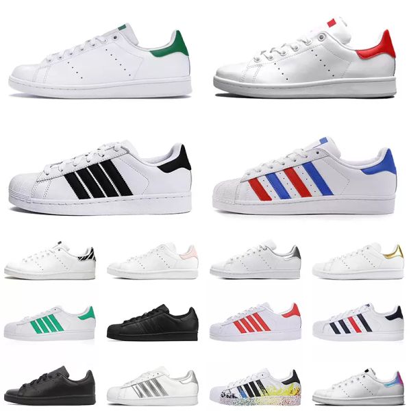 2021 new quality r stan smith flat casual skateboard shoes chaussure homme leather mens womens fashion platform designer sneakers 36-45, Black
2021 new quality r stan smith flat casual skateboard shoes chaussure homme leather mens womens fashion platform designer sneakers 36-45, Black