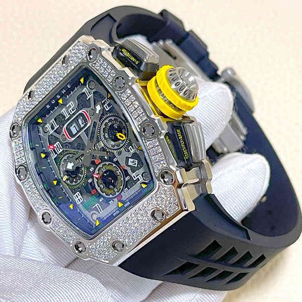 watch date luxury mens mechanics watch richa wristwatch diamond inlaid mechanical mens automatic movement barrel shaped milles full with box, Slivery;golden
watch date luxury mens mechanics watch richa wristwatch diamond inlaid mechanical mens automatic movement barrel shaped milles full with box, Slivery;golden