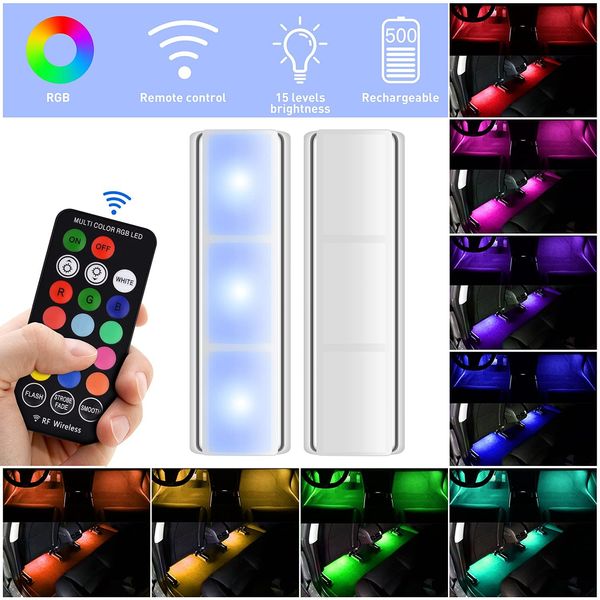 wireless rgb led car interior floor decorative atmosphere lamp ambient light accessories usb charging portable remote control
wireless rgb led car interior floor decorative atmosphere lamp ambient light accessories usb charging portable remote control