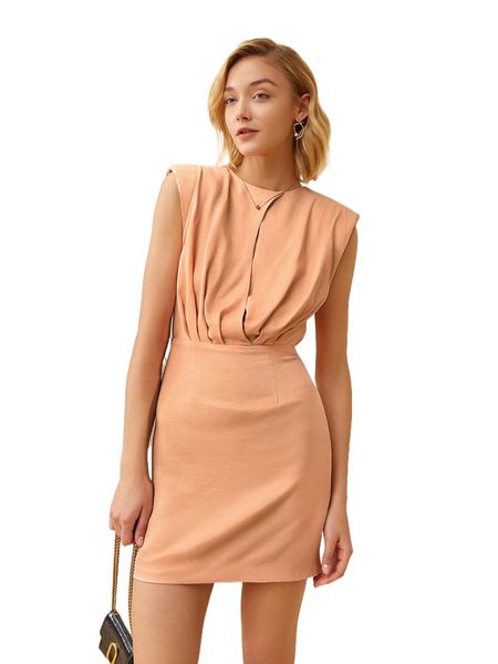 shoulder pads keyhole back dress f9q1#, Black;gray
shoulder pads keyhole back dress f9q1#, Black;gray