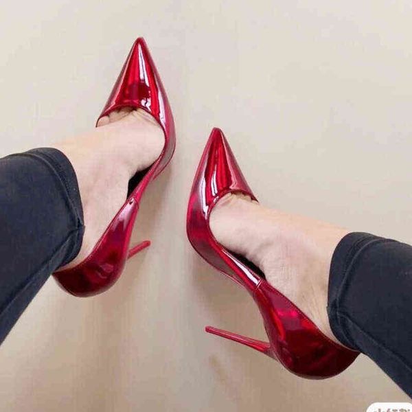 noenname null 12cm fashion womens laser red high high shallow mouth narrow mouth no shoelaces for parties t220730, Black
noenname null 12cm fashion womens laser red high high shallow mouth narrow mouth no shoelaces for parties t220730, Black