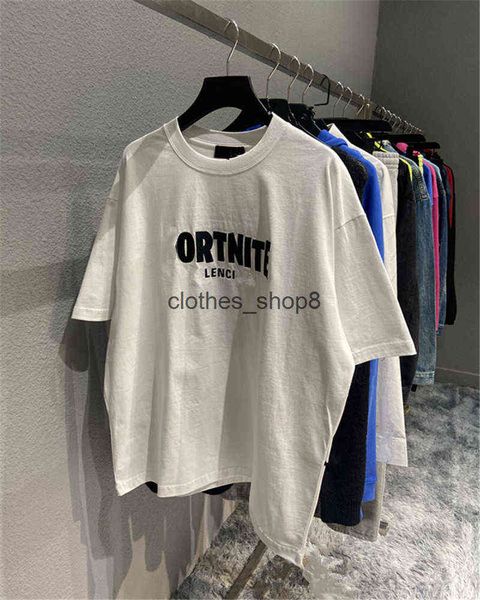european and american designers t shirts balencaigass men's sweaters 22ss summer new fortress embroidery alphabet print couple par, White;black
european and american designers t shirts balencaigass men's sweaters 22ss summer new fortress embroidery alphabet print couple par, White;black