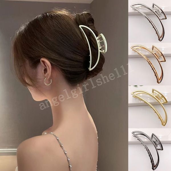 11cm 4 color woman metal large moon design hair claws clips fashion washing face hairpins gilrs hair accessories, Slivery;white
11cm 4 color woman metal large moon design hair claws clips fashion washing face hairpins gilrs hair accessories, Slivery;white