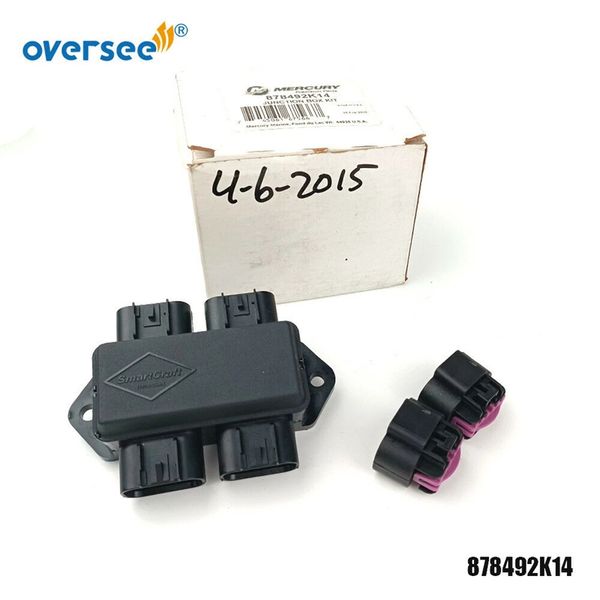 878492k14 4-port smartcraft junction box kit spare parts for mercury quicksilver outboard
878492k14 4-port smartcraft junction box kit spare parts for mercury quicksilver outboard