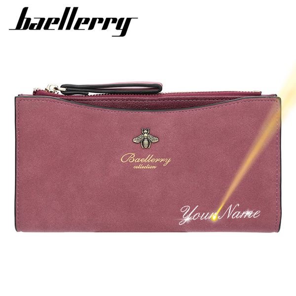 2021 long women wallets name engraving fashion pu leather card holder classic female purse zipper wallet for women, Red;black
2021 long women wallets name engraving fashion pu leather card holder classic female purse zipper wallet for women, Red;black