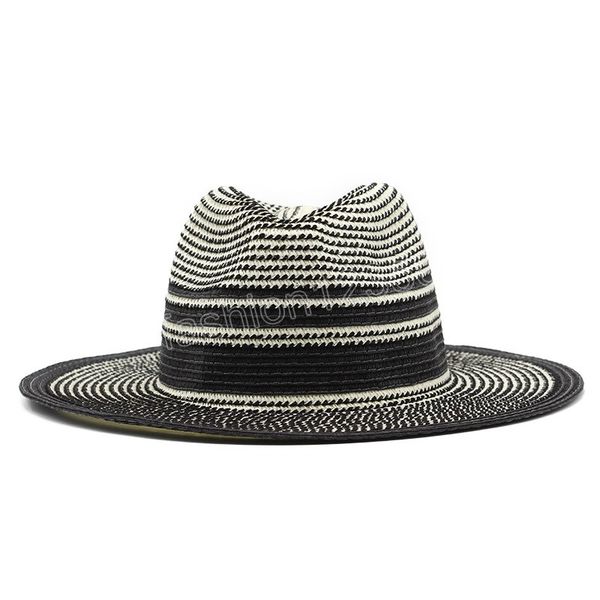 womens summer straw sun hats wide brim panama hat beach hat for men fashion upf uv protection fedoras cap, Blue;gray
womens summer straw sun hats wide brim panama hat beach hat for men fashion upf uv protection fedoras cap, Blue;gray