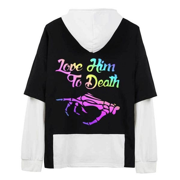 reflective ribbon hoodies men love him to death hooded sweatshirts casual cotton pullovers hip hop street wear homme clothes 220608, Black
reflective ribbon hoodies men love him to death hooded sweatshirts casual cotton pullovers hip hop street wear homme clothes 220608, Black