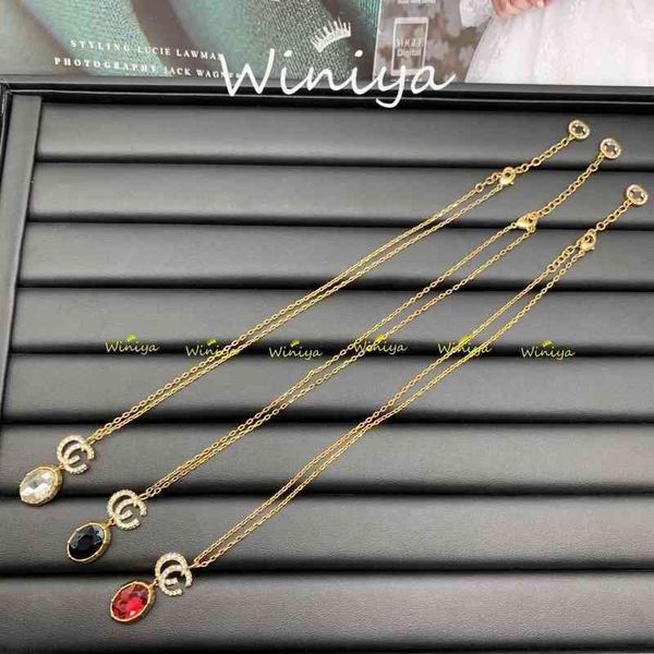 factory outlet necklace ancient new letter full diamond fashion temperament versatile net red same necklace, Silver
factory outlet necklace ancient new letter full diamond fashion temperament versatile net red same necklace, Silver