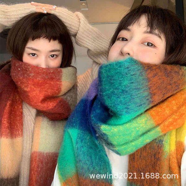 acne woven tassel nordic ac home lengthened imitation cashmere big rainbow scarf autumn and winter warm color plaid bib, Blue;gray
acne woven tassel nordic ac home lengthened imitation cashmere big rainbow scarf autumn and winter warm color plaid bib, Blue;gray