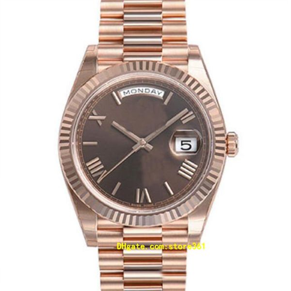 wristwatches original box casual modern casual modern men's watches day date 228235 president 40mm gold chocolate roman dial 2701, Slivery;brown
wristwatches original box casual modern casual modern men's watches day date 228235 president 40mm gold chocolate roman dial 2701, Slivery;brown