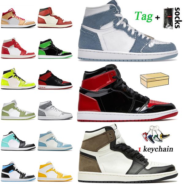 designer sneakers women men jumpman 1 high basketball shoes 1s denim patent bred newstalgia chenille cactus jack obsidian unc dark mocha sha
designer sneakers women men jumpman 1 high basketball shoes 1s denim patent bred newstalgia chenille cactus jack obsidian unc dark mocha sha