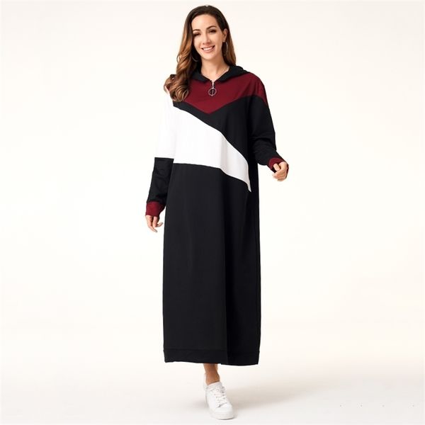 mai&fun women hoodie dresses patchwork zipper long sleeve hooded maxi dresses casual dress women autumn 210320, Black;gray
mai&fun women hoodie dresses patchwork zipper long sleeve hooded maxi dresses casual dress women autumn 210320, Black;gray