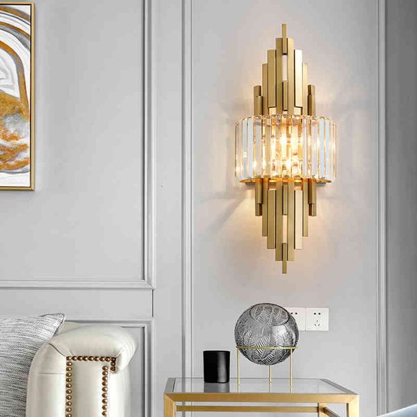 pendant lamps crystal wall lamp modern simple tv background bedroom bedside luxury light villa living room
pendant lamps crystal wall lamp modern simple tv background bedroom bedside luxury light villa living room