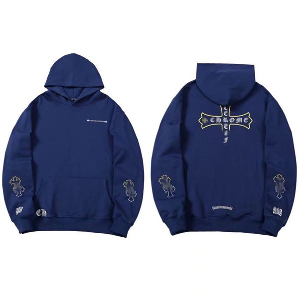men's luxury loose designer jackets brand hoodies horseshoe cross print ch men zipper sweatshirts women coat casual fashion pullover h, Black;brown
men's luxury loose designer jackets brand hoodies horseshoe cross print ch men zipper sweatshirts women coat casual fashion pullover h, Black;brown