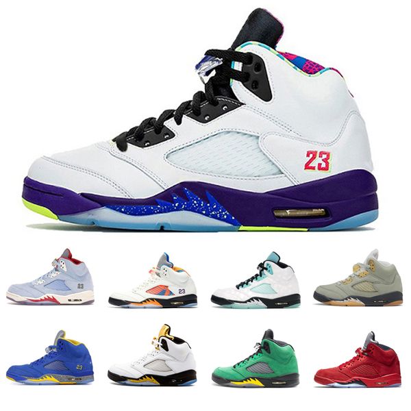 men basketball shoes 5s 5 racer blue white cement bluebird metallic silver fire red jogging mens trainers sports sneakers 7-13
men basketball shoes 5s 5 racer blue white cement bluebird metallic silver fire red jogging mens trainers sports sneakers 7-13
