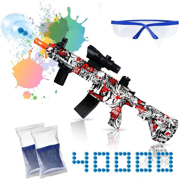 toy gun gel ball blaster m416 with 40000 water beads electric splatter ball rechargeable batteries for outdoor shooting game kids boys girls
toy gun gel ball blaster m416 with 40000 water beads electric splatter ball rechargeable batteries for outdoor shooting game kids boys girls
