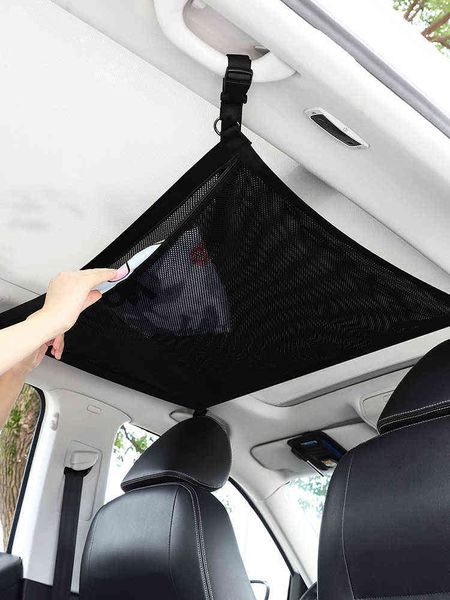 2pc universal car ceiling roof interior cargo zipper net storage bag sundries organizer adjustable mesh pocket for suv hanging bag y220414
2pc universal car ceiling roof interior cargo zipper net storage bag sundries organizer adjustable mesh pocket for suv hanging bag y220414