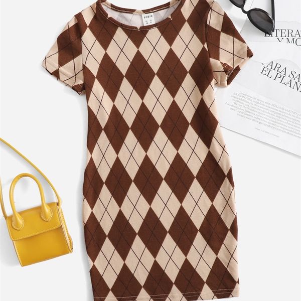 sheen little girl diamond print dress she, Red;yellow 
sheen little girl diamond print dress she, Red;yellow