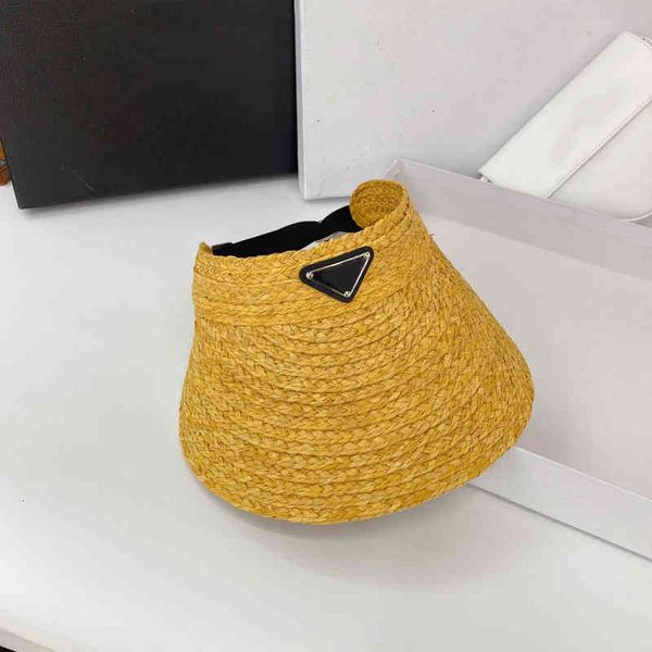 visors designer hat summer empty straw hat sun hats beach holiday cap grass braid caps 6 color zmku, Blue;gray
visors designer hat summer empty straw hat sun hats beach holiday cap grass braid caps 6 color zmku, Blue;gray
