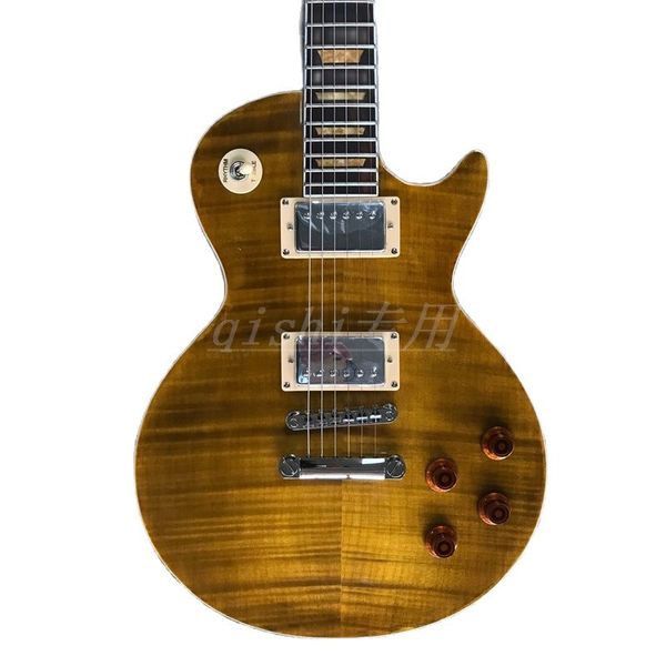 yellow inlay electric guitar rose wood fingerboard made in china beautiful and cool mahogany wood body
yellow inlay electric guitar rose wood fingerboard made in china beautiful and cool mahogany wood body