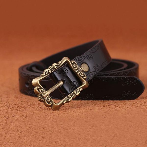 retro carved flower women belt vintage square pin buckle pu leather waist belts elegant jeans pants lady waistbands, Black;brown
retro carved flower women belt vintage square pin buckle pu leather waist belts elegant jeans pants lady waistbands, Black;brown